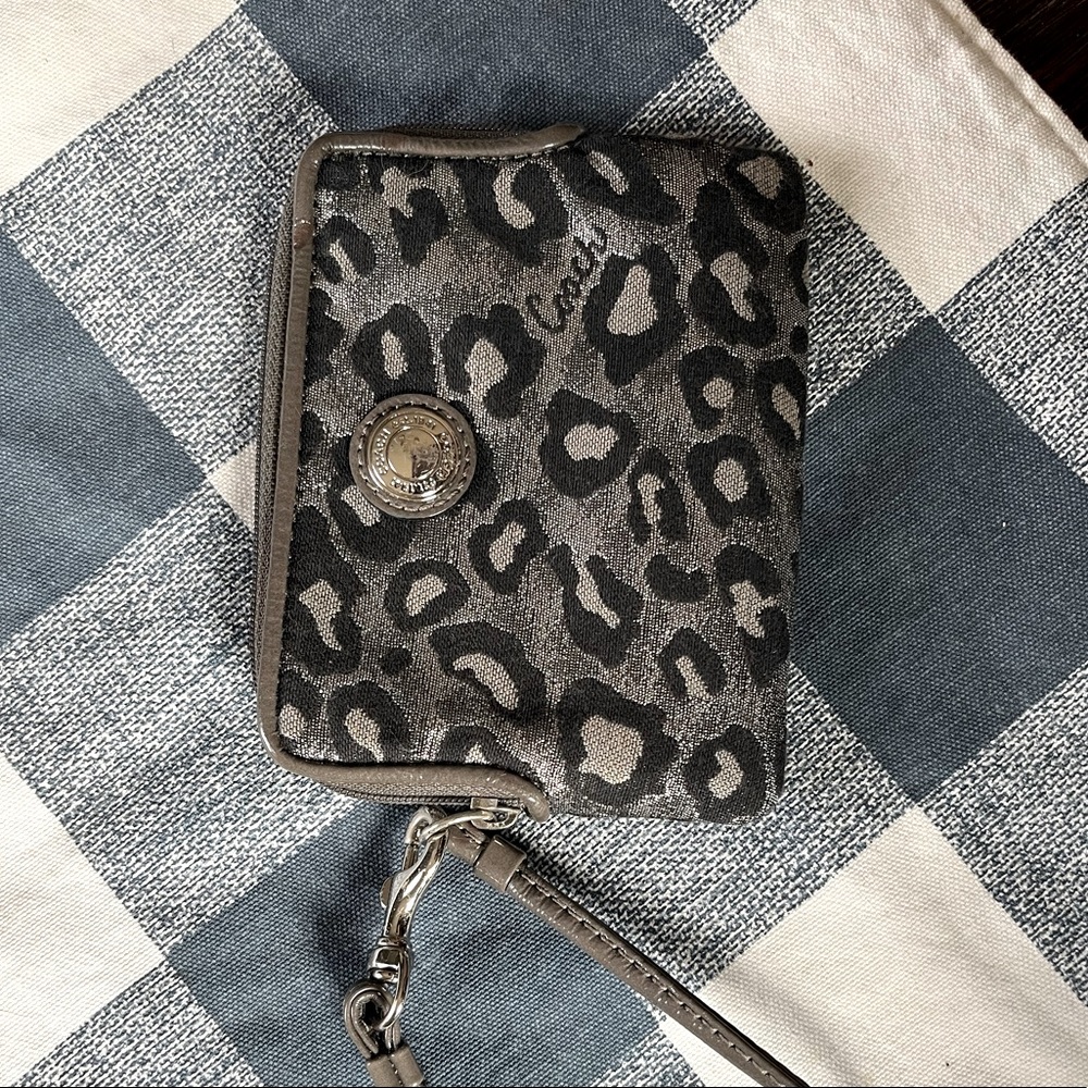 Coach wrist wallet